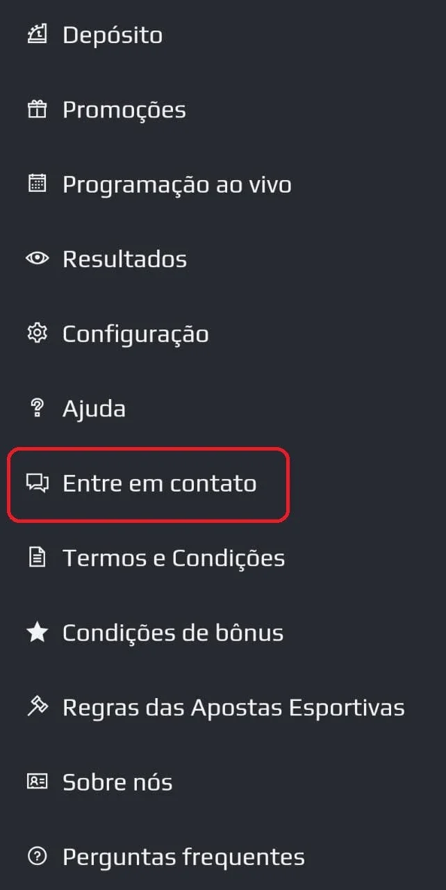 suporte ao cliente 1 NetBet app